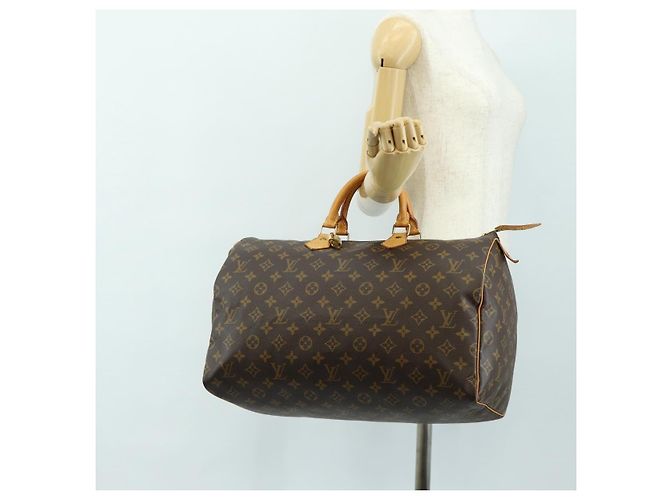 LOUIS VUITTON Borsa Monogram Speedy 40 M41522 LV Auth 184288V Monogramma - vista 23