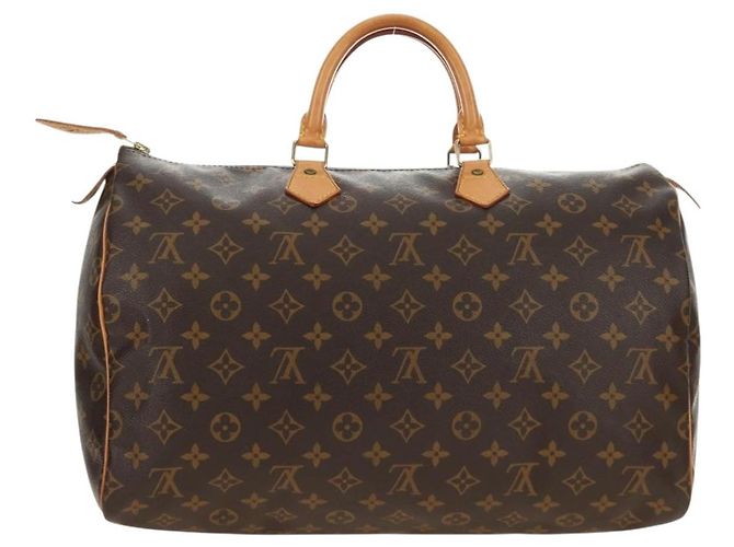 LOUIS VUITTON Borsa Monogram Speedy 40 M41522 LV Auth 184288V Monogramma - vista 3