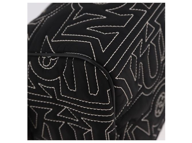 LOUIS VUITTON LV Snow Dopp Kit Clutch in Nylon Nero M21435 LV Auth BA13321SM - vista 10