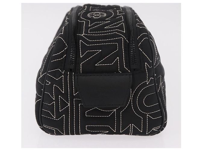 LOUIS VUITTON LV Snow Dopp Kit Clutch in Nylon Nero M21435 LV Auth BA13321SM - vista 4