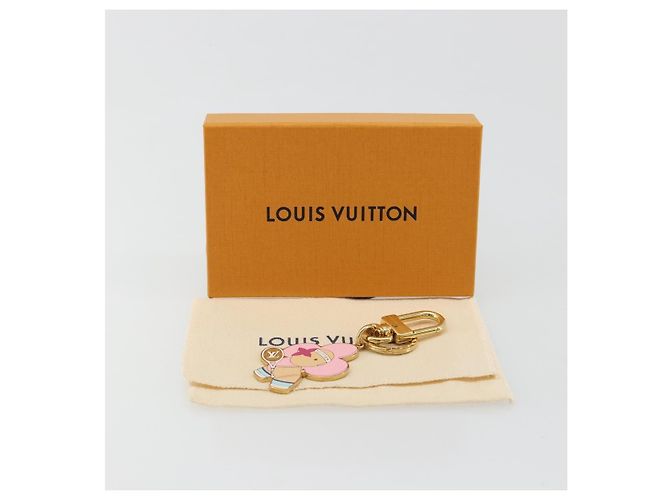 LOUIS VUITTON Vivienne On Bag Charm metal Gold Tone M01445 LV Auth 185057M - vista 12