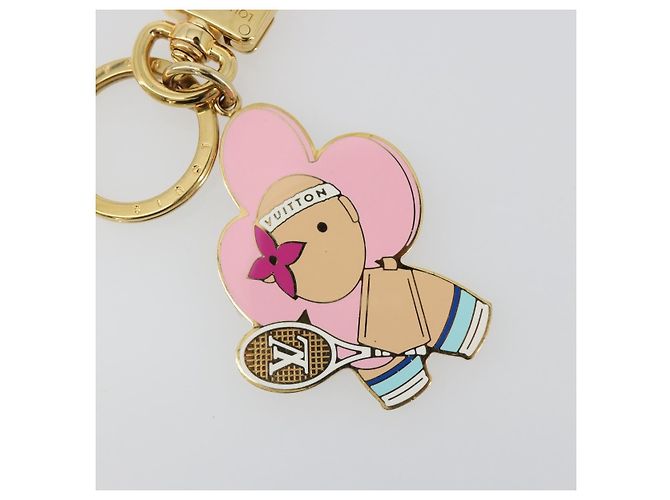 LOUIS VUITTON Vivienne On Bag Charm metal Gold Tone M01445 LV Auth 185057M - vista 5