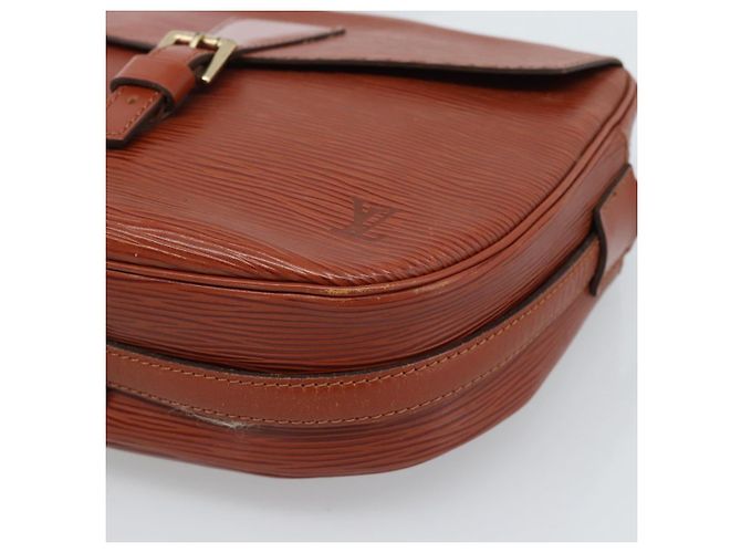 LOUIS VUITTON Epi Jeune FilleMM Shoulder Bag Marrone M52153 LV Auth 184798 - vista 10