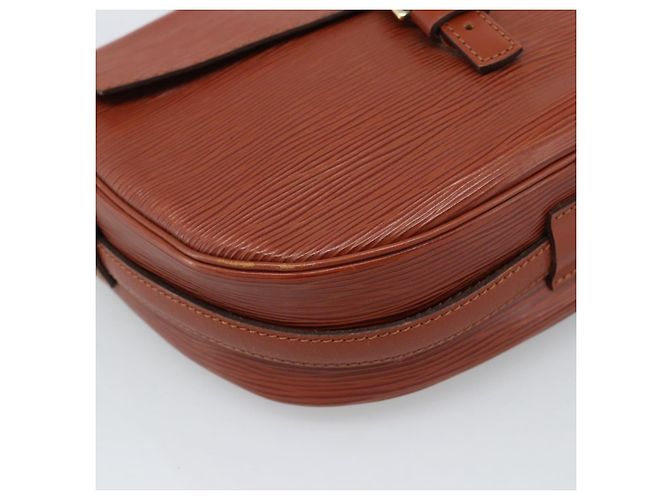 LOUIS VUITTON Epi Jeune FilleMM Shoulder Bag Marrone M52153 LV Auth 184798 - vista 11