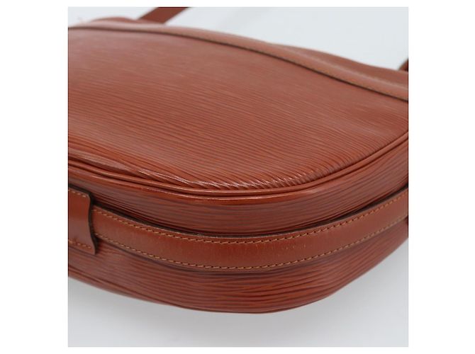 LOUIS VUITTON Epi Jeune FilleMM Shoulder Bag Marrone M52153 LV Auth 184798 - vista 12
