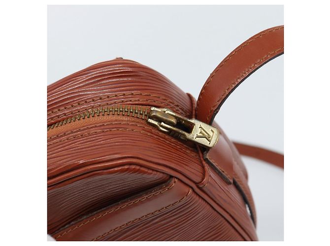LOUIS VUITTON Epi Jeune FilleMM Shoulder Bag Marrone M52153 LV Auth 184798 - vista 14