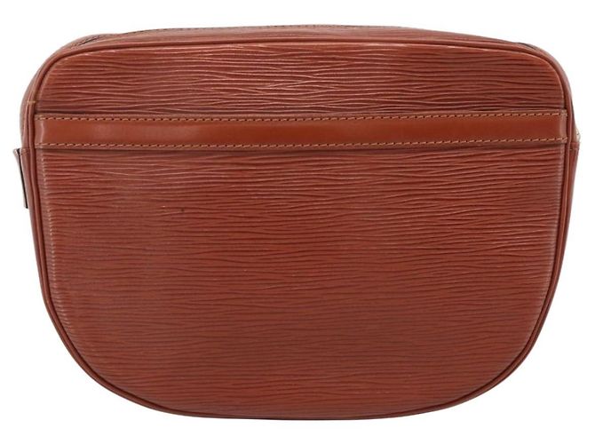 LOUIS VUITTON Epi Jeune FilleMM Shoulder Bag Marrone M52153 LV Auth 184798 - vista 3