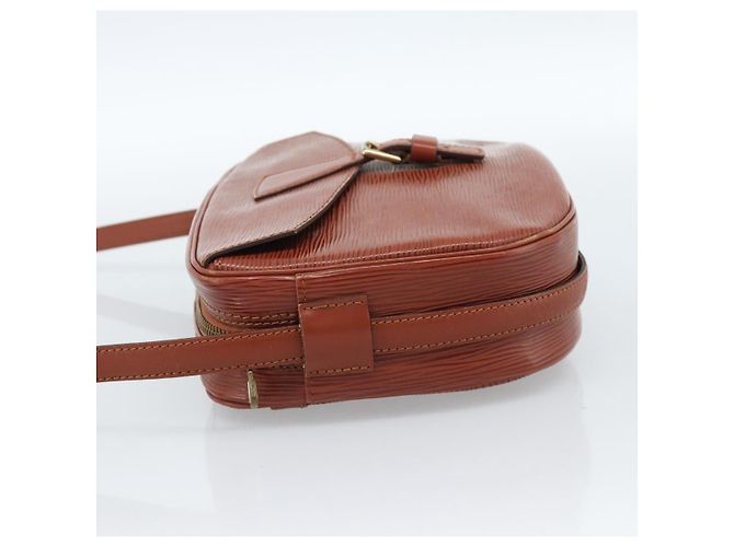 LOUIS VUITTON Epi Jeune FilleMM Shoulder Bag Marrone M52153 LV Auth 184798 - vista 4