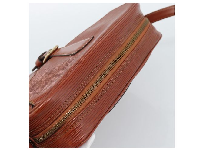 LOUIS VUITTON Epi Jeune FilleMM Shoulder Bag Marrone M52153 LV Auth 184798 - vista 6