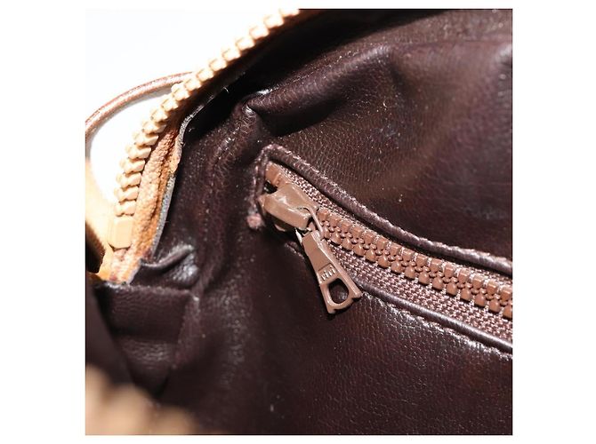 16 Céline Borsa a Spalla CELINE Macadam Canvas PVC Beige Oro Auth BA13304M D'oro - vista 21