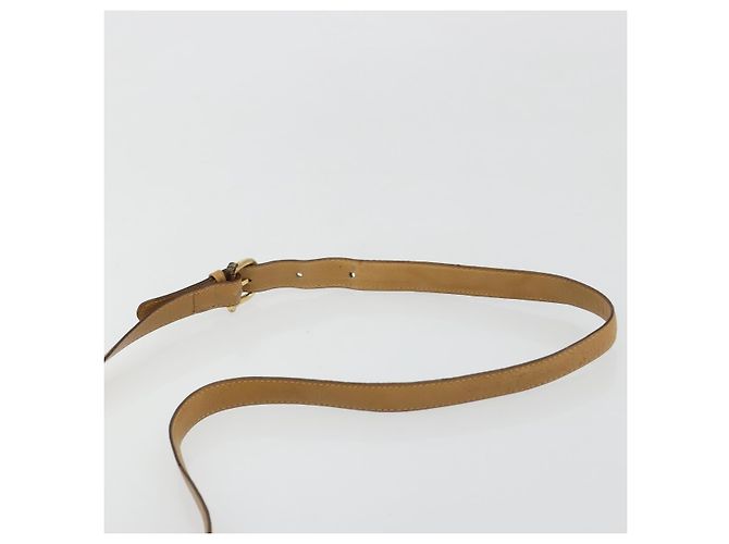 16 Céline Borsa a Spalla CELINE Macadam Canvas PVC Beige Oro Auth BA13304M D'oro - vista 8