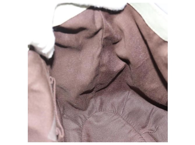 Bolso Tote GUCCI GG Canvas Abbey Beige Oro 211982 Auth ti3971 Dorado - vista 18
