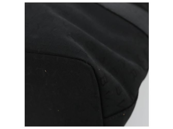 Bulgari Borsa a mano BVLGARI in tela e pelle nera argento ka4682 Nero - vista 12