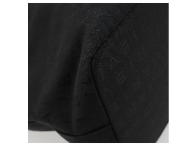 Bulgari Borsa a mano BVLGARI in tela e pelle nera argento ka4682 Nero - vista 13