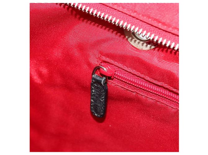 Bulgari Borsa a mano BVLGARI in tela e pelle nera argento ka4682 Nero - vista 19