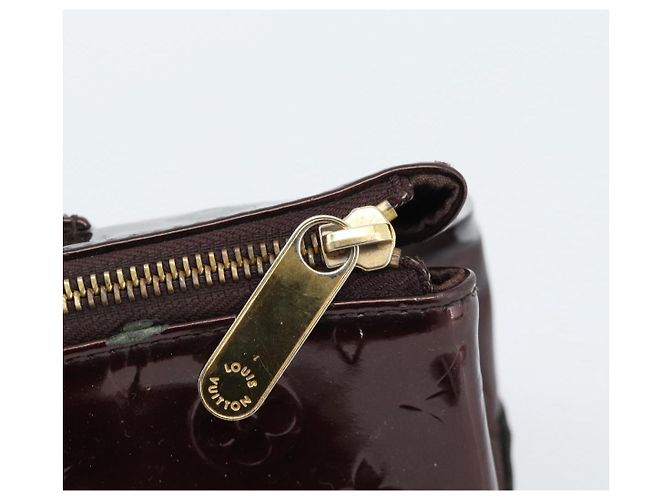 LOUIS VUITTON Borsa Monogram Vernis Rosewood Avenue Amarante M93510 Auth ka4714A Bordò - vista 18