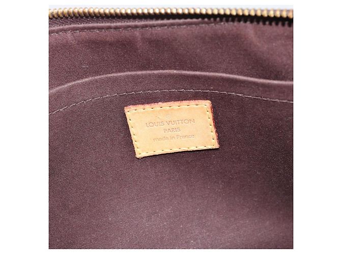 LOUIS VUITTON Borsa Monogram Vernis Rosewood Avenue Amarante M93510 Auth ka4714A Bordò - vista 19