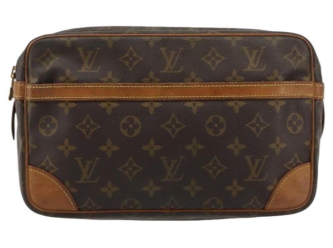 LOUIS VUITTON Monogram Compiegne 28 Clutch M51845 LV Auth BA13395 Monogramma - vista 2