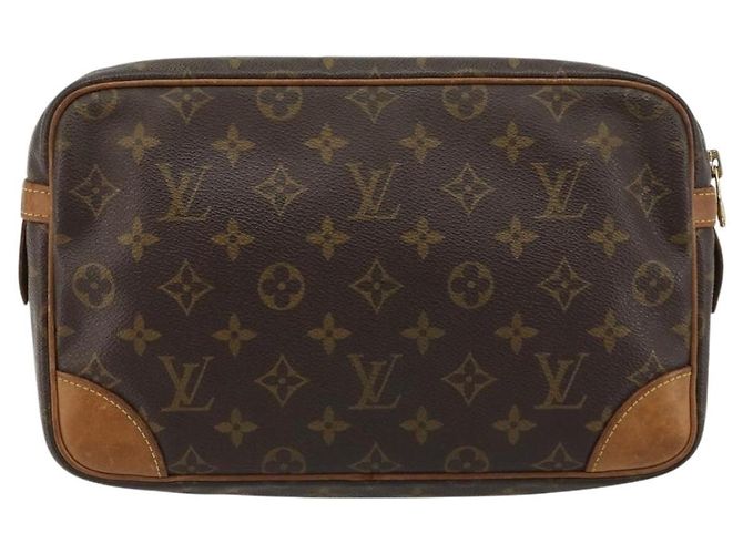 LOUIS VUITTON Monogram Compiegne 28 Clutch M51845 LV Auth BA13395 Monogramma - vista 3
