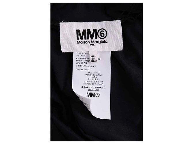Maison Martin Margiela Body negro - vista 4
