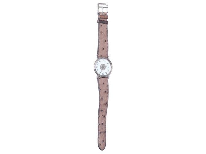 Hermès Sellier 33mm Quarz-Uhr Full Set - Ansicht 3