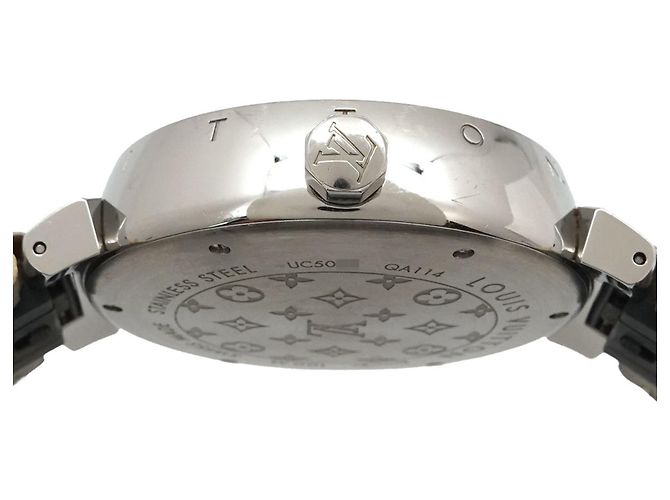 Relógio Louis Vuitton Tambour GM Monogram White - vista 5
