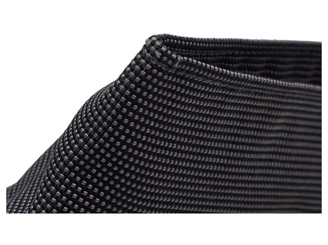 Borsa a tracolla Hermline in tela grigia Hermès Marrone - vista 5