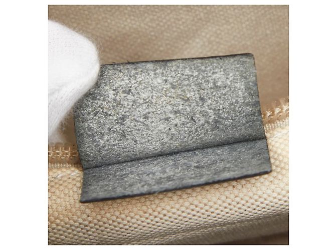Clutch Gucci Diamante Second Bag Nero Beige - vista 11