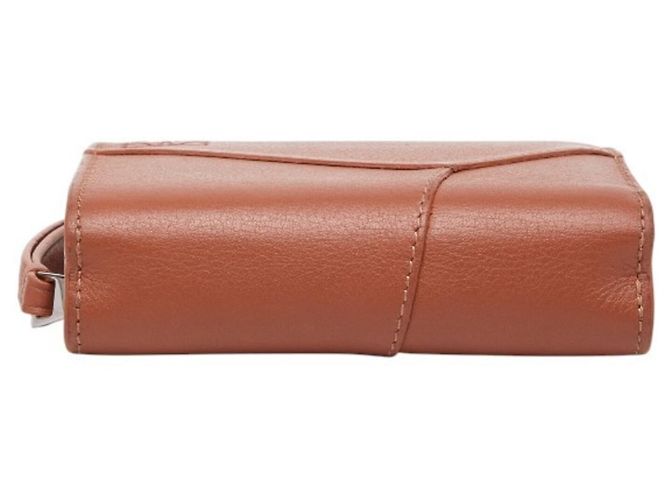 Loewe Anagram Puzzle Compact Wallet Braun - Ansicht 3