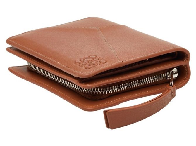 Loewe Anagram Puzzle Compact Wallet Braun - Ansicht 5