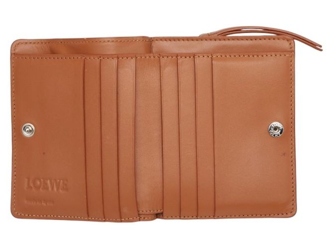 Loewe Anagram Puzzle Compact Wallet Braun - Ansicht 7