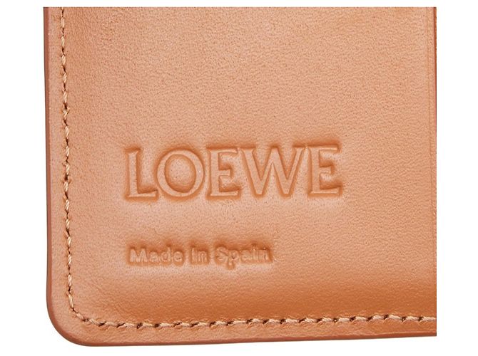 Loewe Anagram Puzzle Compact Wallet Braun - Ansicht 9