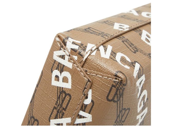 Balenciaga Large Shopping Bag Braun Schwarz - Ansicht 4