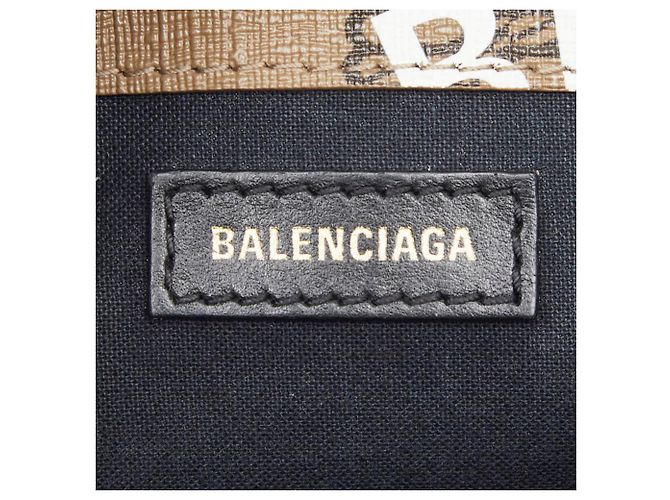Balenciaga Large Shopping Bag Braun Schwarz - Ansicht 9