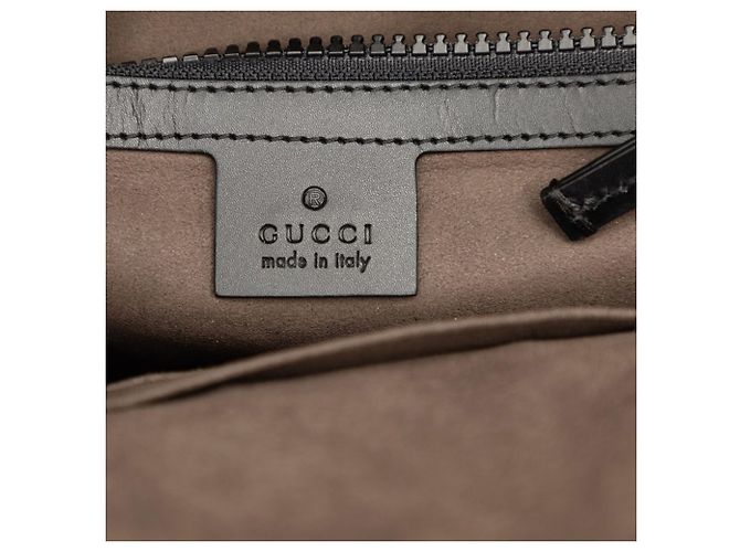 Zaino Gucci GG Supreme Nero Beige - vista 5