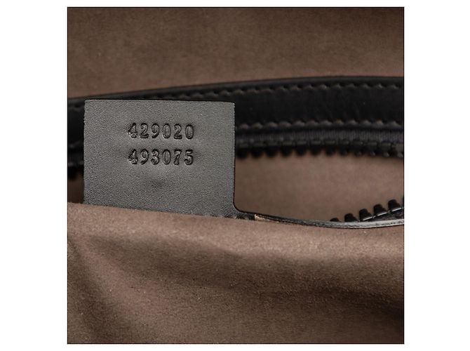 Zaino Gucci GG Supreme Nero Beige - vista 6