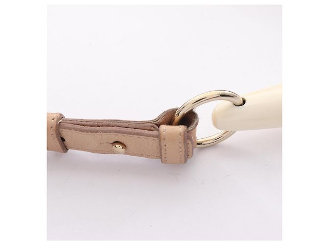 Borsa a Spalla Yves Saint Laurent Tropez Beige - vista 5