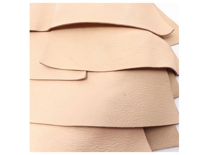 Borsa a Spalla Yves Saint Laurent Tropez Beige - vista 8