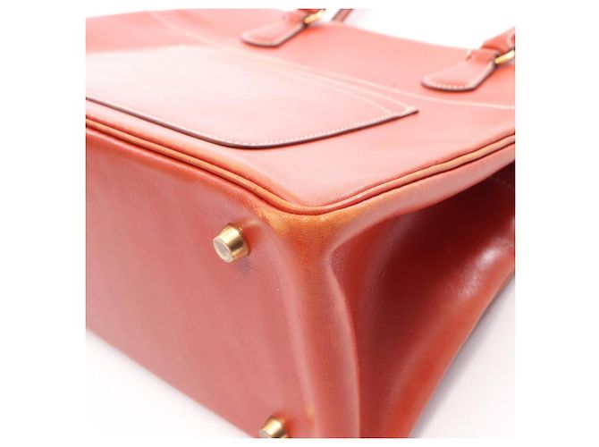 Hermès La Tote Bag Braun Box Calf Leder - Ansicht 16