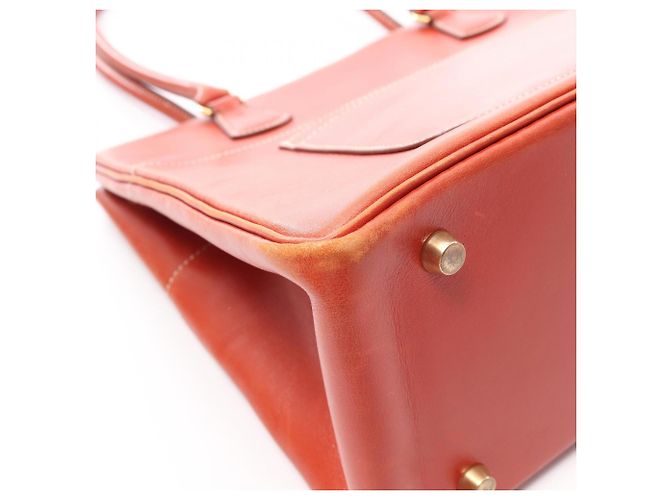 Hermès La Tote Bag Braun Box Calf Leder - Ansicht 17