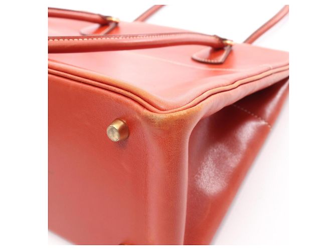 Hermès La Tote Bag Braun Box Calf Leder - Ansicht 18