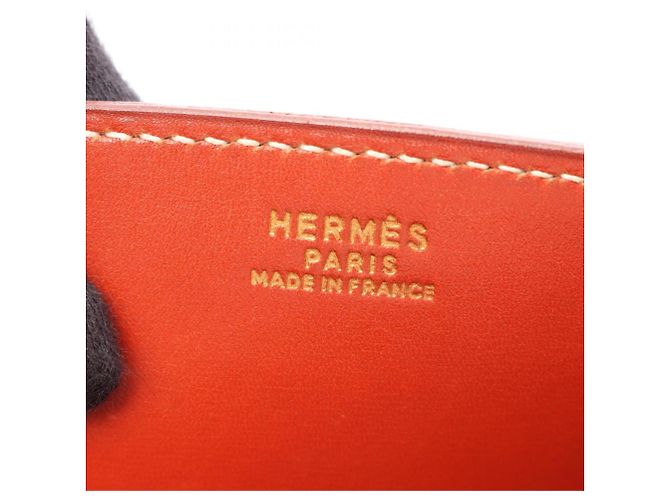Hermès La Tote Bag Braun Box Calf Leder - Ansicht 4