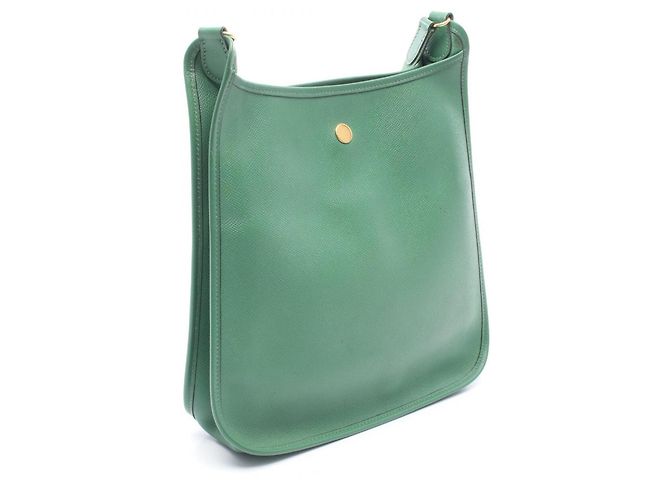 Hermès Borsa a Spalla Hermes Vespa PM Verde - vista 2