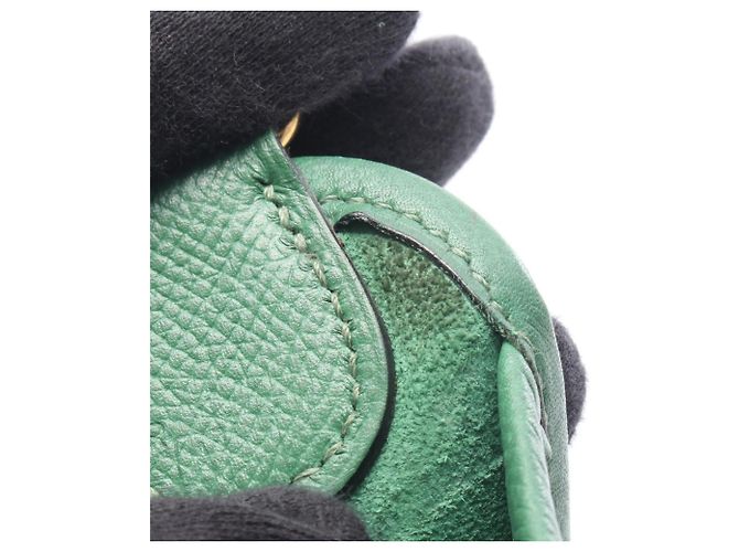 Hermès Borsa a Spalla Hermes Vespa PM Verde - vista 6