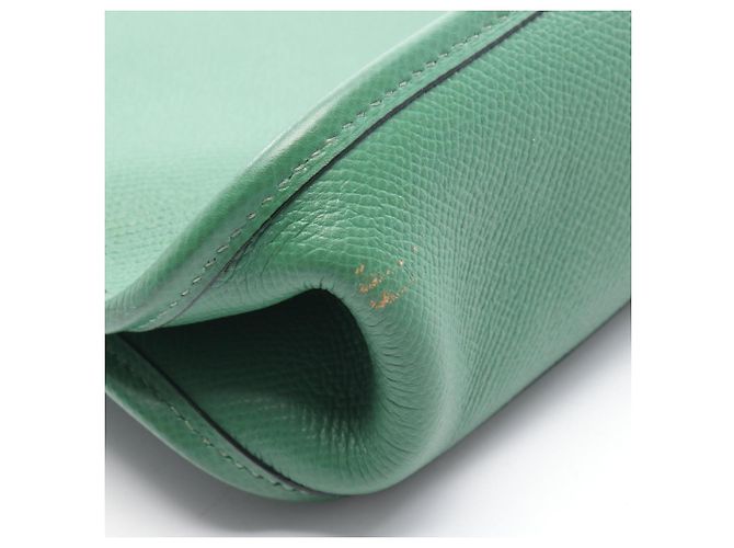 Hermès Borsa a Spalla Hermes Vespa PM Verde - vista 8