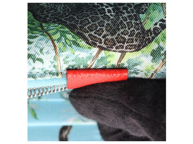 Cartera larga de seda Azap de Hermès Roja - vista 5