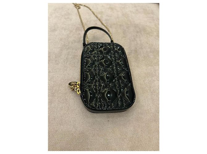 Dior Lady Dior Custodia Smartphone Vernice Nera Nero - vista 14