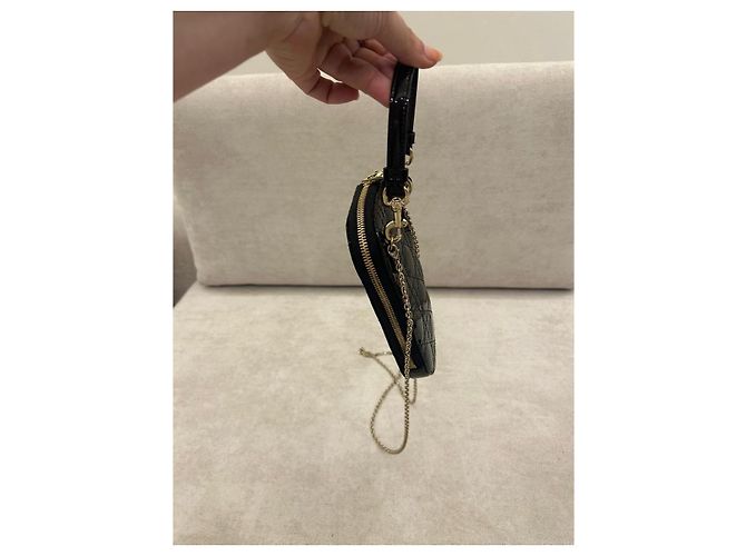 Dior Lady Dior Custodia Smartphone Vernice Nera Nero - vista 3