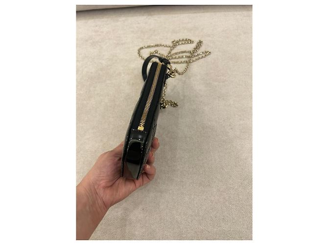 Dior Lady Dior Custodia Smartphone Vernice Nera Nero - vista 7