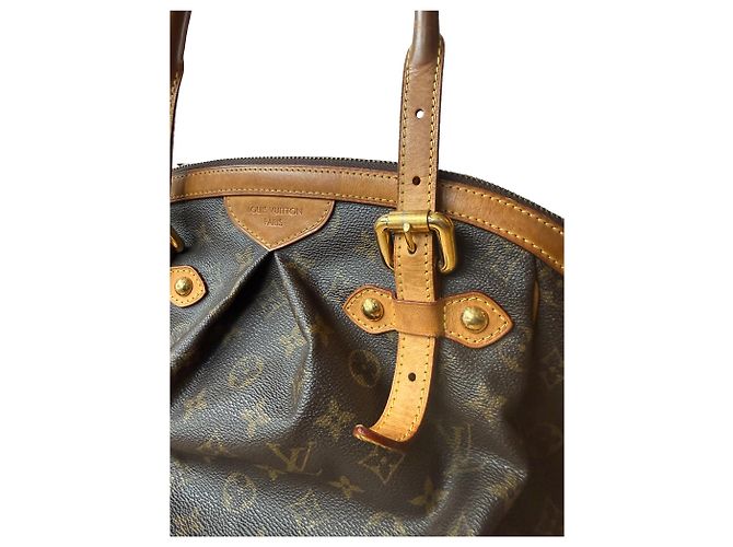 Borsa a mano Louis Vuitton Tivoli in pelle nera Nero - vista 3